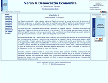 Tablet Screenshot of democraziaeconomica.prout.it